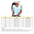 thumbnail image 5 of Blusa de manga corta a la moda para mujer, blusa de manga corta para mujer, blusa de encaje para mujer, blusa de manga corta para mujer, calidad en la que puede confiar, 5 of 5
