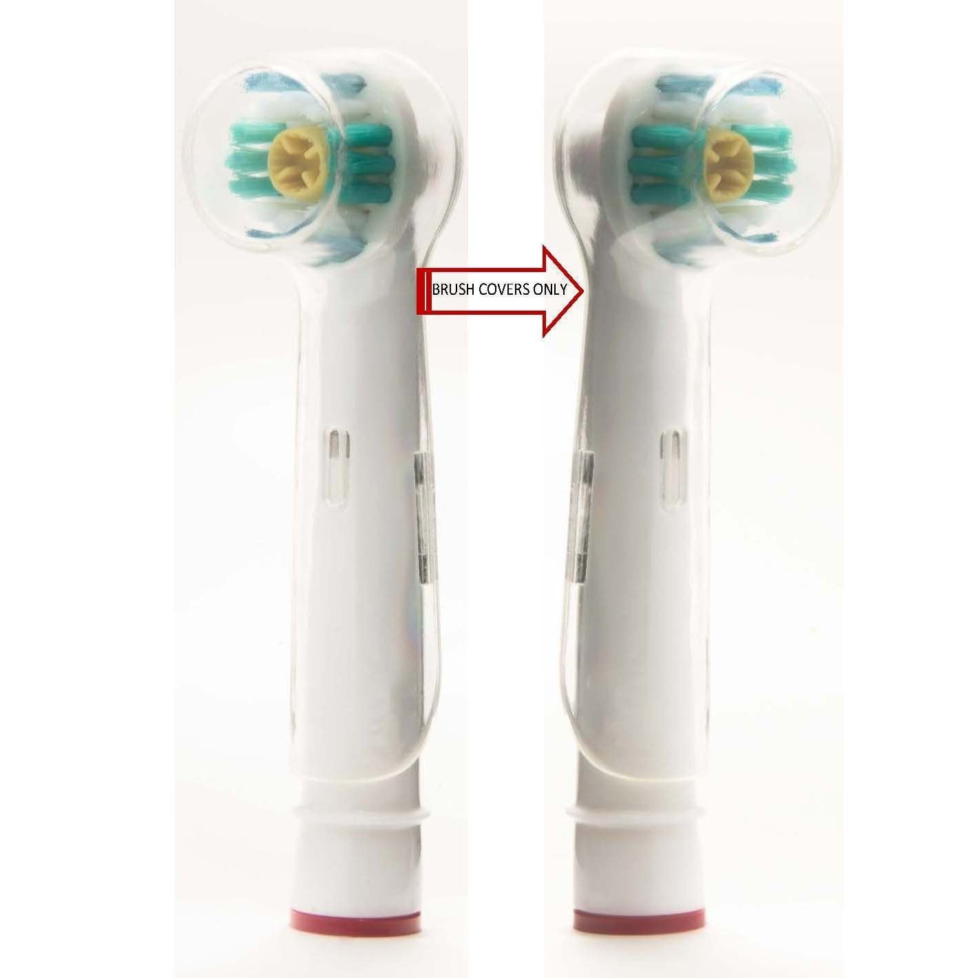 4pcs Electric Toothbrush Round Head Cover Anti Dust for Oral B CA 