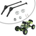 thumbnail image 3 of Acoplador del eje de la unidad frontal 1:12 RC Modelo de crawler ACTUALIZACIÓN DE COCA REPARACIÓN DE LA PARTE REEMPLAZO DE LA PARTE PARA WLTOYS 12423 12427 12428 Silver Advancent FN009849-05, 3 of 7