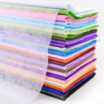 thumbnail image 5 of Zhuge Papier de Coton Couleur Unique Semi-Transparent Tissu Non Tissé, Papier à Main pour bouquet, Papier Plissé 50 * 50cm (Rouge), 5 of 5