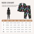thumbnail image 4 of Bingfone Womens Pajama Sets Disco Mirror Ball Snowman Print,Long Sleeve Loungewear Pajamas Set-XX-Large, 4 of 8