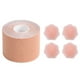 thumbnail image 4 of Cinta adhesiva para el pecho, parche para el pecho impermeable para mujer de 16 pies, pegatinas para el pezón, cubierta para el pezón para vestido de Color de piel 5cm Yinane Levantamiento de senos Pegatina, 4 of 8