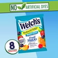 thumbnail image 3 of Welch's Fruit Snacks Reduced Sugar Mixed Fruit Soft Fruit Snacks, .8 oz, 8 Count, 3 of 11
