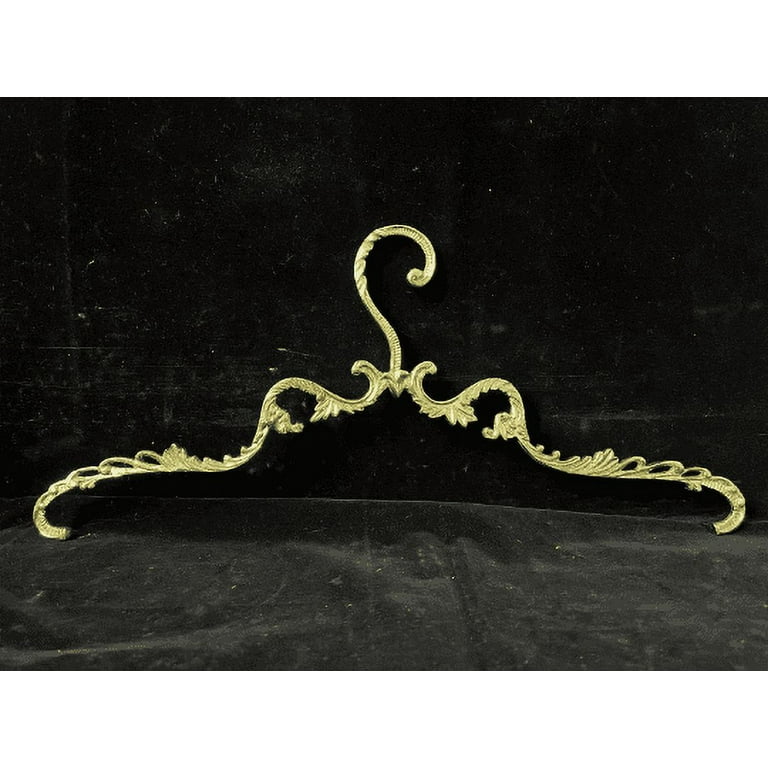 Vintage Wedding Dress Hanger Pure Brass hanger Vtg bridal hanger