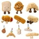 thumbnail image 2 of Figura de dibujos animados de tamaño pequeño, Pretzel Crossant Toast pan Doll $ Pendent, juguete de comida, mochila de peluche, decoración, regalos de cumpleaños, 2 of 4