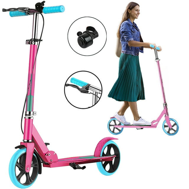 Scooter Patin Diablo Plegable Ajustable Urbano Niño Y Adulto Freno