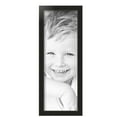 thumbnail image 2 of ArtToFrames 7" x 20" Black Picture Frame, 7x20 inch Black MDF Poster Frame (WOM-4102),  Pack, 2 of 8