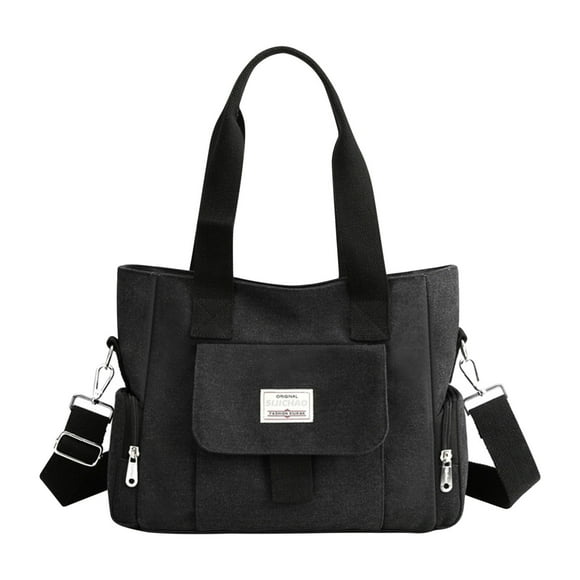 TopLLC Sac en Toile Grande Capacité Sac pour Femmes Sac à Main Mode Sac Bandoulière Polyvalent pour Femmes Sac Messager