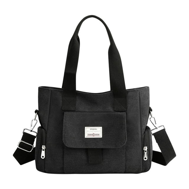 Liquidation! Sac en Toile Grande Capacité Reweti Sac à Main Mode Sac à Bandoulière Polyvalent pour Femmes