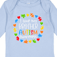 thumbnail image 4 of Inktastic I Love My Brother Autism Awareness Boys or Girls Long Sleeve Baby Bodysuit, 4 of 5