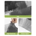 thumbnail image 4 of Black Abstract Bar Stool Covers Set of 6, Grey Geometric Oil Painting Vintage Ombre Stretch Washable Bar Chair Covers with Backs, Removable Pub Counter Height Chair Cover for Kitchen Dining Room Cafe, 4 of 7