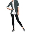 thumbnail image 2 of HUE Women's Cotton Leggings, Graphite Heather, Extra Small - U14635, 2 of 2