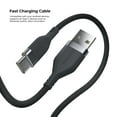 thumbnail image 4 of Liquipel Powertek Premium Braided USB-A to USB-C Cable - Black, 4 of 5
