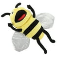 thumbnail image 3 of Marioneta de mano de abeja de dibujos animados de peluche, marioneta de juego de imaginación interactiva con insectos rellenos, 3 of 6