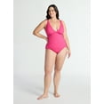 thumbnail image 2 of Time and Tru Women's and Women’s Plus V Neck Tankini Top, Sizes XS-2X, 2 of 6