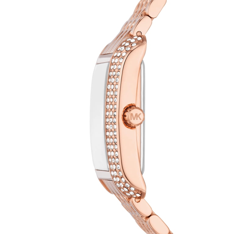 Michael Kors Emery Three-Hand Rose Goldtone Stainless Steel Watch Michael Kors Emery Three main image 3