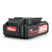(2 pack) Hyper Tough 20V Max 2.0Ah Lithium-Ion Rechargeable Battery, New Condition