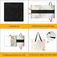 thumbnail image 3 of Colorful Floral Bohemia Outdoor Picnic Blanket, Foldable Waterproof Beach Mat, Portable Beach Blanket for Beach Camping, Hiking, Family Concerts, 3 of 7