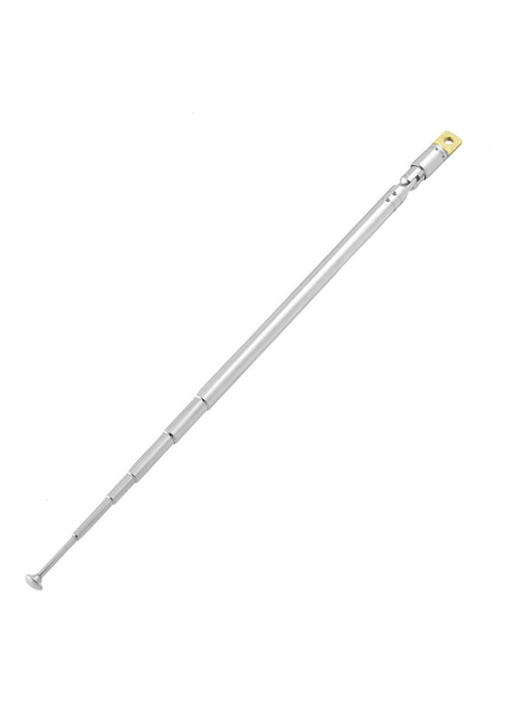 Replacement 49cm 19.3" 6 Sections Telescopic Antenna Aerial for Radio TV