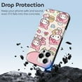 thumbnail image 4 of Kawaii Hello Kitty Compatible with iPhone 16 Pro Case Full Covered Soft Slim Rugged TPU Phone Case Shockproof Non-Slip Anti-Fingerprint Basic Cases Protection, 4 of 5