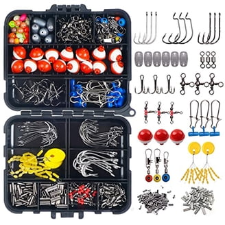 ebay fishing box accessories TRUSCEND Complete - Tackle with Tackle Included, Fishing Hooks, Jig Heads, Sinkers, Weights, Swivels, Snaps, Bobbers, Leaders The THKFISH Fishing Backpack with Tackle Box and 74pcs Fishing Tool Kit is your ultimate companion for all fishing adventures Croch 160pcs/box Fishing Accessories kit