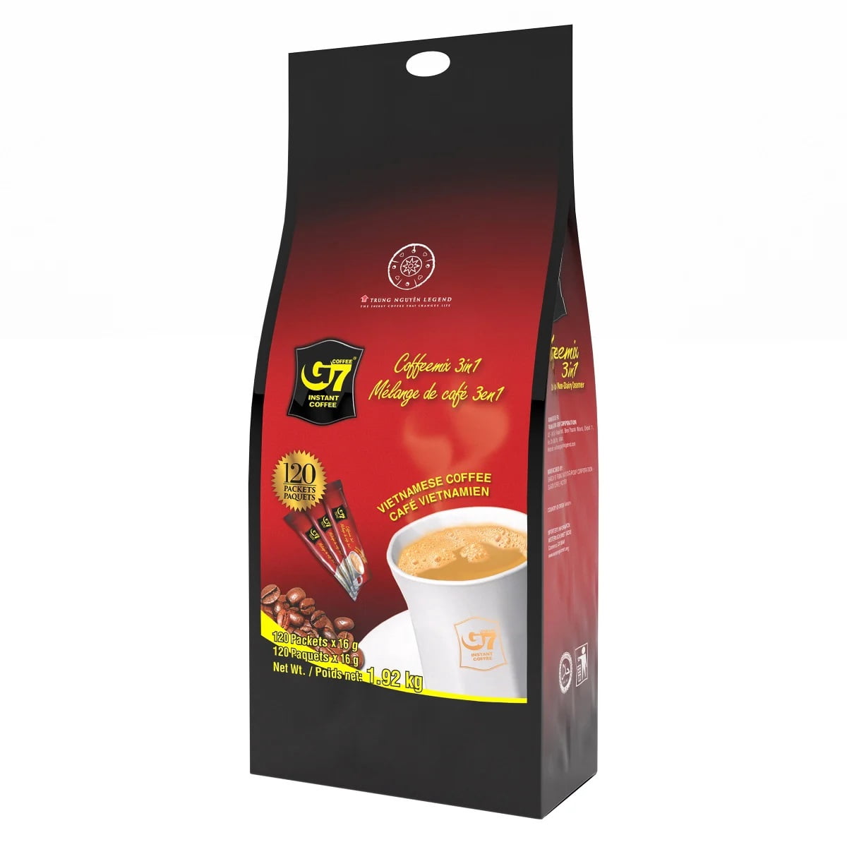 G7 Vietnamese Instant Coffee, 0.56 Ounce (Pack of 120) - Walmart.com