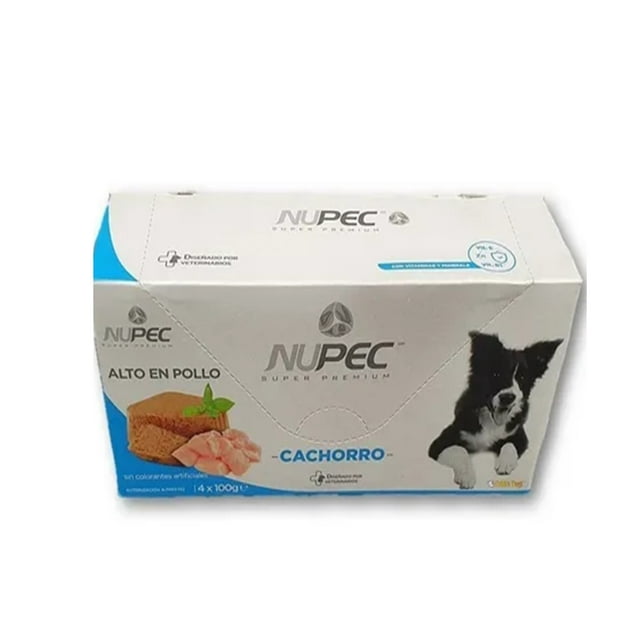 Paquete de 20 latas Nupec cachorro humedo 100 gr