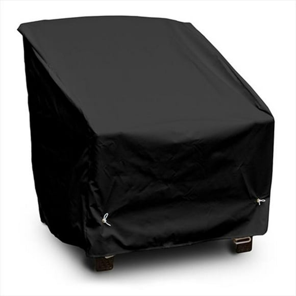 KoverRoos 79901 Weathermax Deep Seating Large Dining Chair Cover&#44; Black - 32 W x 32 D x 33 H in.