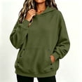 thumbnail image 5 of Njagoc3 Womens Oversized Hoodies Fleece Sweatshirts Long Sleeve Sweaters Pullover Fall Clothes with Pocket, 5 of 6