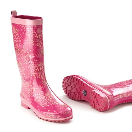 Women's Floral Universe Rain Boots