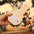 thumbnail image 7 of Cheers.US Christmas Decorations LED Wood Snowman Sign Holiday Xmas Home Decor Wooden Snowmen Screen Rustic Decorative Ornaments for Table Top Fireplace, 7 of 7