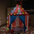 thumbnail image 4 of 30 Lights Christmas Musical Bell String Lights, 25 Classical Holiday Songs, 7 Functions Multicolor Bulb Green Wire Light With Multicolor Bells For Indoor Xmas Tree Decorations, 4 of 5