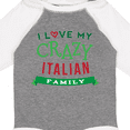 thumbnail image 4 of Inktastic Italian Family Heritage Boys or Girls Long Sleeve Baby Bodysuit, 4 of 5