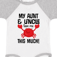 thumbnail image 4 of Inktastic My Aunt and Uncle Love Me Nephew Boys or Girls Baby Bodysuit, 4 of 5