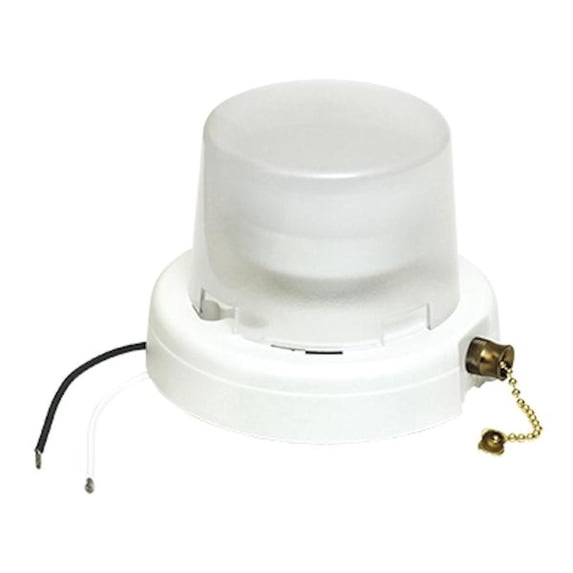 EPCO 16536 - Twist and Lock Base Lamp Holder with Pull Chain (GU24 LED Lamp Holder: Pull Chain)