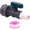 thumbnail image 1 of Kit DE desviador DE grifo DE barril DE lluvia LIUYMXG PVC 3/4 DE pulgada, 1 of 5
