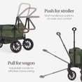 thumbnail image 6 of Evolur TrailBlazer Wagon Stroller, Green, 6 of 12
