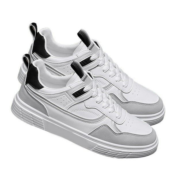 Zapatos casuales para hombre, zapatos casuales para hombre, zapatos sintéticos transpirables para hombre, zapatillas deportivas para hombre fabricadas con cuidado