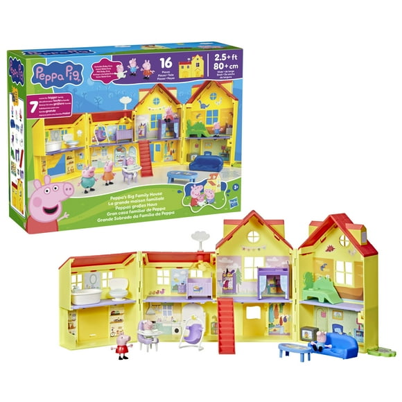 Set de Juego Hasbro Peppa Pig Gran Casa Familiar de Peppa