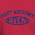 thumbnail image 3 of CafePress - Most Awesome Grandpa Dark T Shirt - Men's Classic Graphic Cotton T-Shirt, 3 of 4