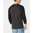 thumbnail image 2 of American Rag Chemises Raglan Henley pour Hommes, Noir, TTG, 2 of 2