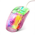 thumbnail image 5 of Wired Gaming Mouse Ergonomic 13 RGB Backlit USB Plug And Play Mouse High-Precision 12800 DPI Mice With 7 Programmable Keys For Laptop PC Desktop Computer black transparent, 5 of 5