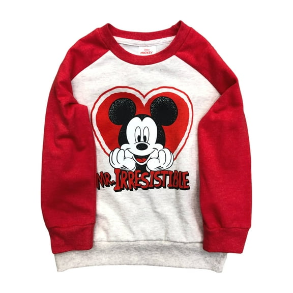Disney Infant Toddler Boys Irresistible Mickey Mouse Sweatshirt Sweat Shirt 4T