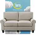 thumbnail image 1 of Serta Copenhagen 61" Loveseat in Light Gray, 1 of 5