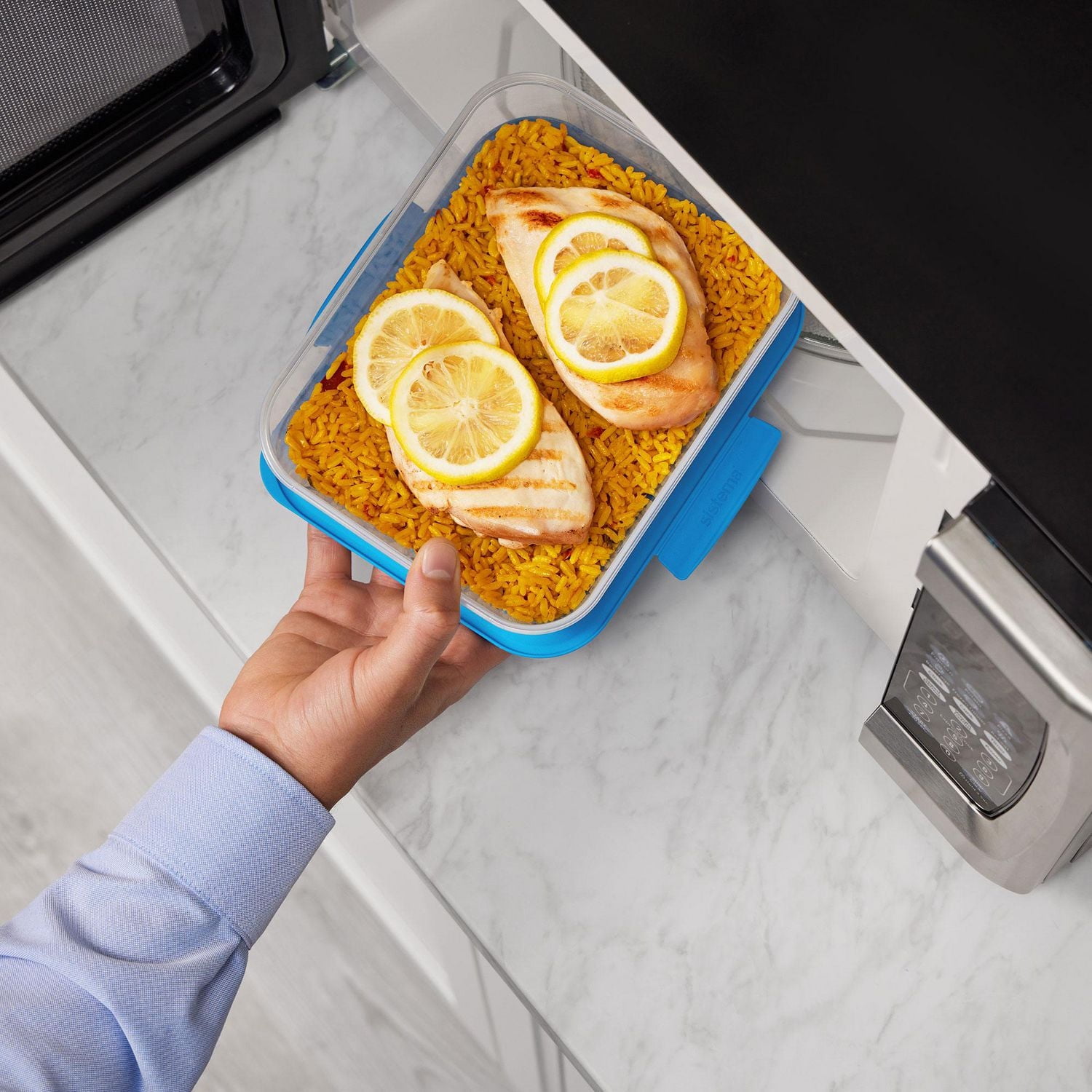 Sistema Nest It Food Storage Containers with Lids, 5-Pack, 5-Pack