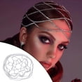 thumbnail image 3 of Tocado de malla de diamantes de imitación Zulema, 3 of 8
