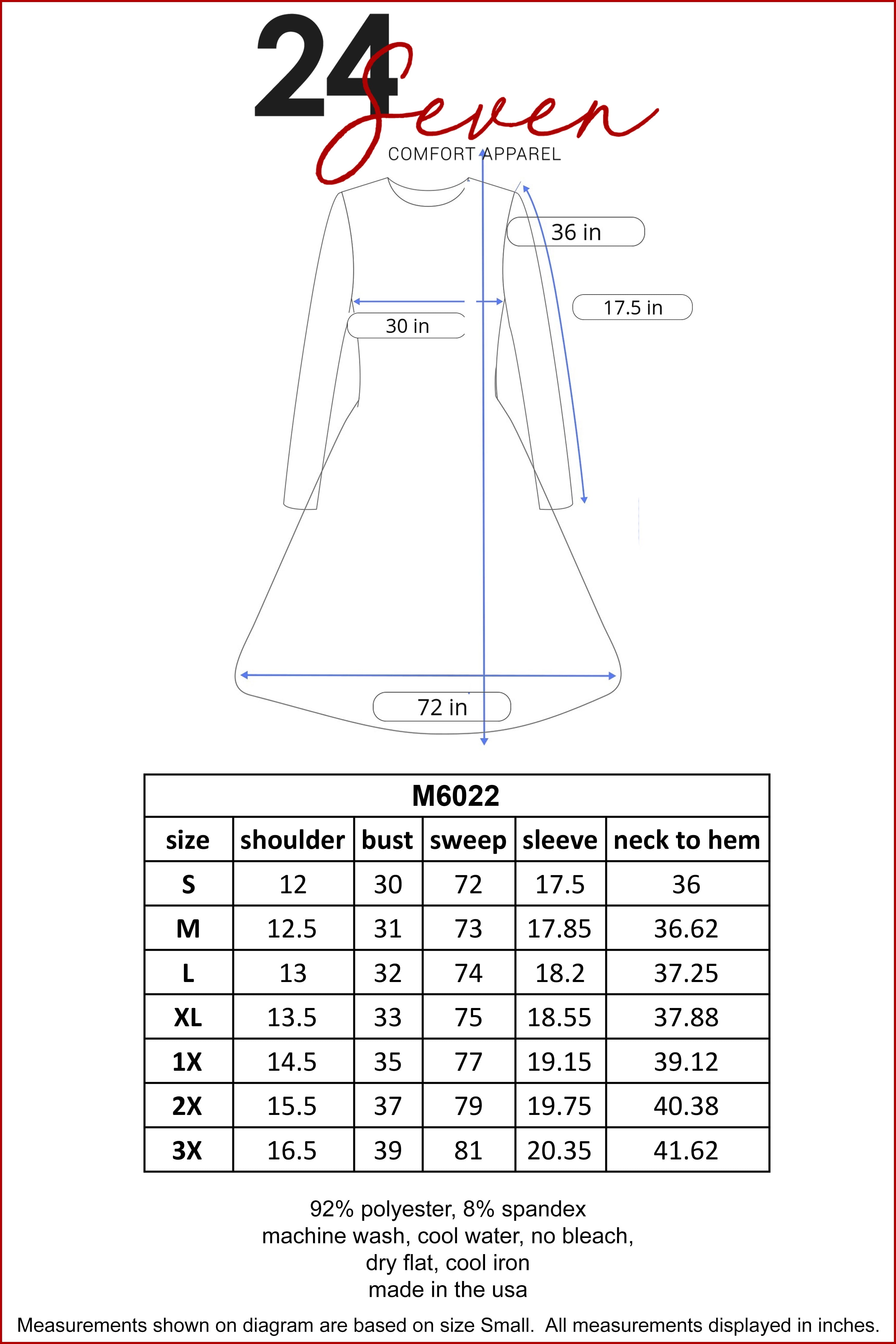 24/7 Comfort Apparel Perfect Fit and Flare Maternity Pocket Dress