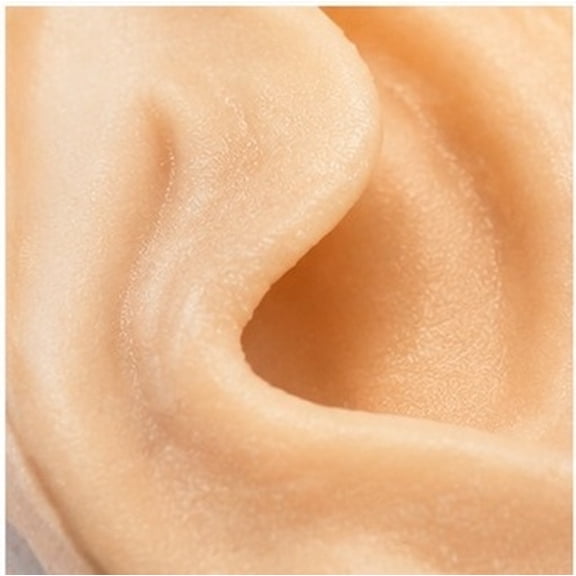 DEEPCRAFF Cosplay Ear Props, Light Yellow Pointed Ears for Costume Dress Up, Party, , Theme Accessory