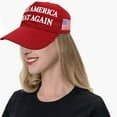 thumbnail image 2 of Stylish 2025 Baseball Cap Fashionable Republican Hat for Supporters Headwear Comfortable Fit Durable Material Ideal for Everyday Wear, 2 of 6