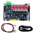 thumbnail image 1 of Tablero de Control de MáQuina de Grabado GRBL Tablero de Control MCU de 32 Bits y 4 Ejes DC 24V-5A Reserva 24V, 12V,5V Puerto de Salida de AlimentacióN DIY, 1 of 5